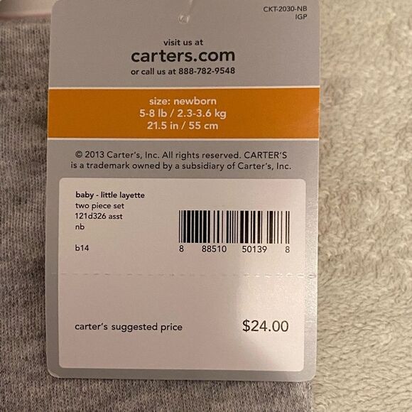 Carter’s | 2 Pack Pants - Picture 3 of 7